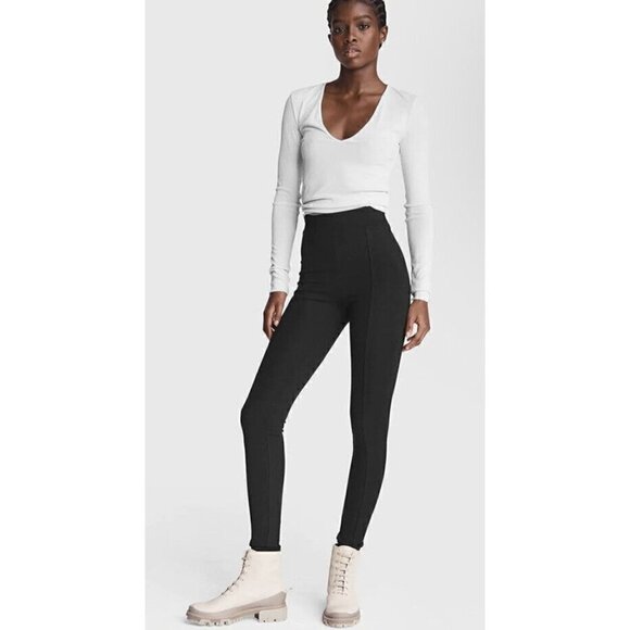 Rag and Bone Navy Blue Women’s Large Briggetta Legging Pant New - Picture 1 of 13
